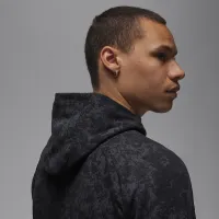 Nike Jordan Dri-FIT Sport Air Fleece мужские Full-Zip Толстовка с капюшоном цвет черный
