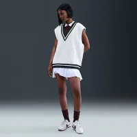 Nike Sportswear женская Waffle-Knit Vest цвет белый