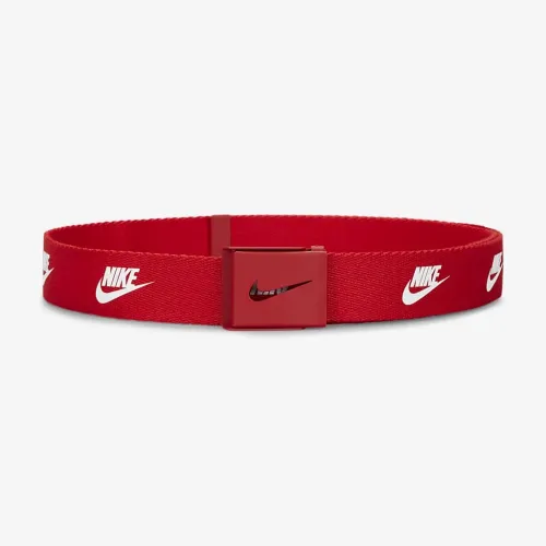 Nike Futura мужские Web для гольфа Belt цвет красный