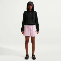 Nike Sportswear Chill Knit женская С высокой Талией Lightweight шорты Pink