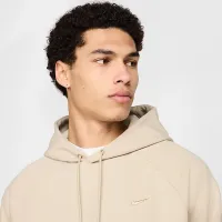 Nike Primary Fleece мужские Dri-FIT UV Pullover Performance Толстовка с капюшоном цвет коричневый