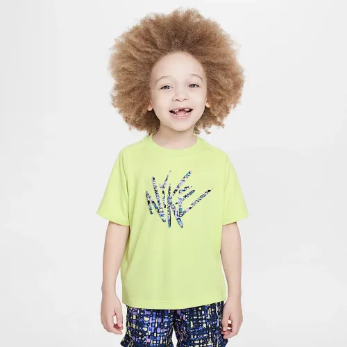 Nike Dri-FIT Toddler Bold Move Short Sleeve Top Yellow