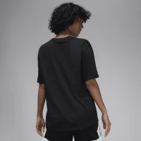 Nike Jordan Sport жіноча Diamond Short-Sleeve Top колір чорний