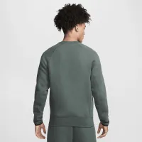 Nike Sportswear Tech Fleece мужские Crew цвет зеленый