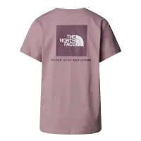 Футболка The North Face цвет красныйbox 0A87NK7AI1 - фиолетовая