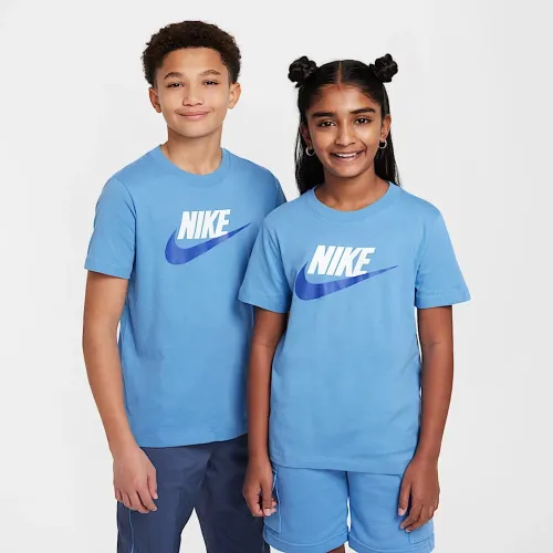 Nike Sportswear Big детские футболка синий