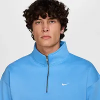 Nike Solo Swoosh мужские 1/4-Zip Top синий