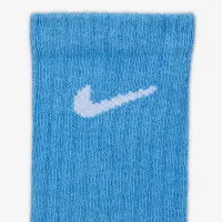 Nike Dri-FIT Performance Basics Big детские Crew носки (6 пары) синий