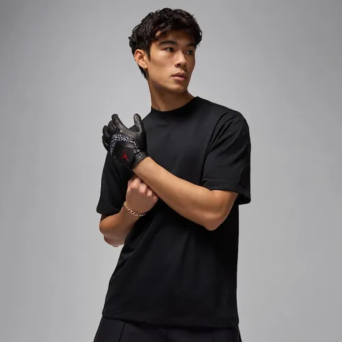 Nike Jordan Sport мужские Dri-FIT Mock-Neck для гольфа Top цвет черный