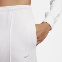Nike Sportswear Chill Terry женская Slim С высокой Талией French Terry Sweatpants цвет коричневый