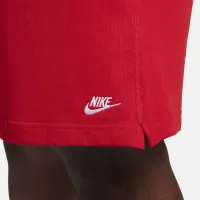 Nike Club чоловічі Knit шорти колір червоний