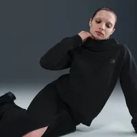 Nike Sportswear Tech Fleece женская Толстовка с капюшоном цвет черный
