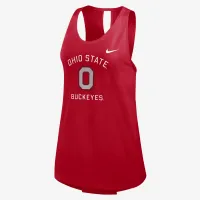 Ohio State Buckeyes Primetime женская Nike College Tank Top Red