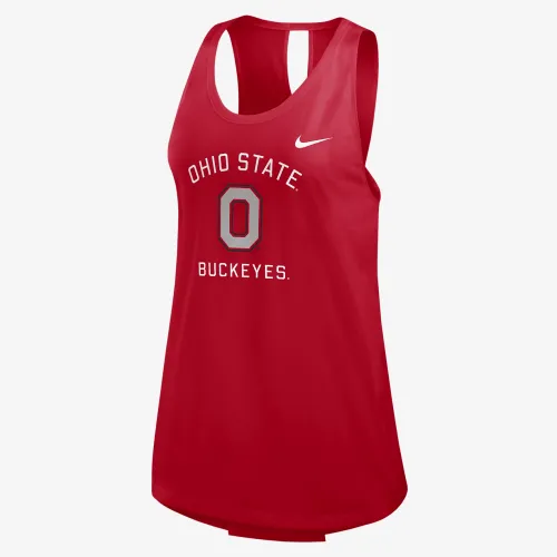 Ohio State Buckeyes Primetime женская Nike College Tank Top Red