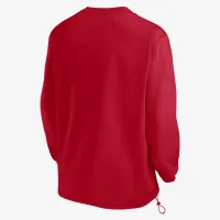 Ohio State Buckeyes Sideline мужские Nike College Long-Sleeve Ветровка цвет красный