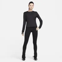 Nike One Classic женская Dri-FIT Long-Sleeve Top цвет черный