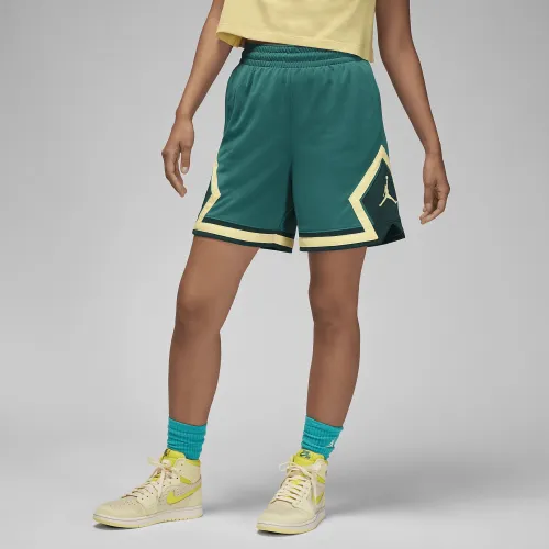 Nike Jordan Sport жіноча Diamond шорти колір зелений