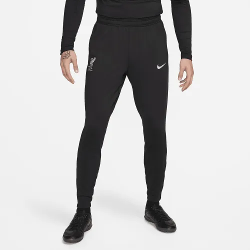 Liverpool FC Strike чоловічі Nike Dri-FIT Soccer Knit Pants колір чорний