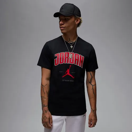 Nike Jordan мужские футболка цвет черный