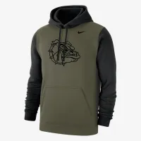 Gonzaga Olive Pack чоловічі Nike College Толстовка з капюшоном колір коричневий