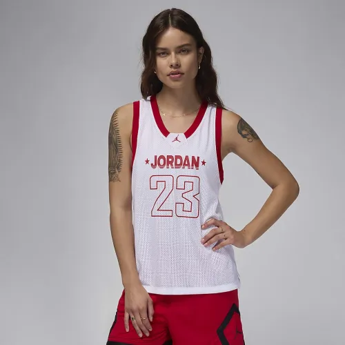 Nike Jordan 23 Jersey жіноча Tank колір білий