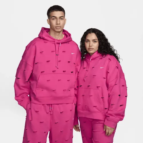 Nike x Jacquemus Swoosh Толстовка с капюшоном Pink