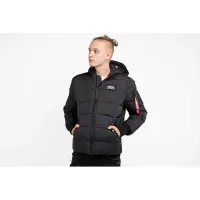 Куртка Alpha Industries Hooded Puffer 11811303 -  Черная