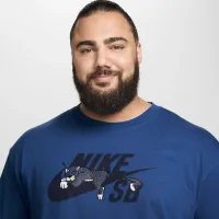 Nike SB Skate-футболка синий