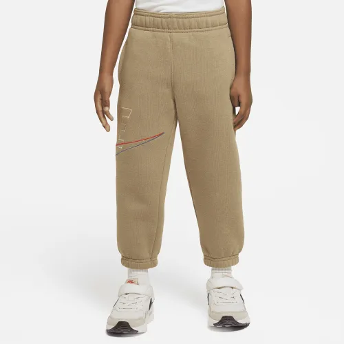 Nike Sportswear Core Joggers Toddler Pants колір коричневий