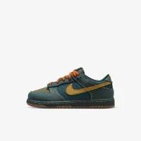 Nike Dunk Low Little дитячі Кросівки колір зелений
