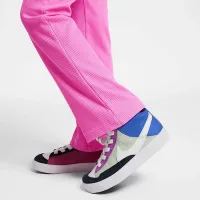 Nike Game, Swoosh, Match! Little детские Quarter-Zip Ribbed Top and лосины набор Pink