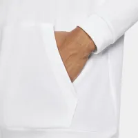 Nike Dri-FIT мужские Pullover тренировочные Толстовка с капюшоном цвет белый