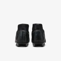Nike Jr. Mercurial Superfly 10 Club Little/Big дитячі MG High-Top футбольні бутси колір чорний