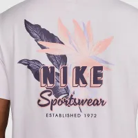 Nike Sportswear мужские Crew-Neck футболка цвет фиолетовый