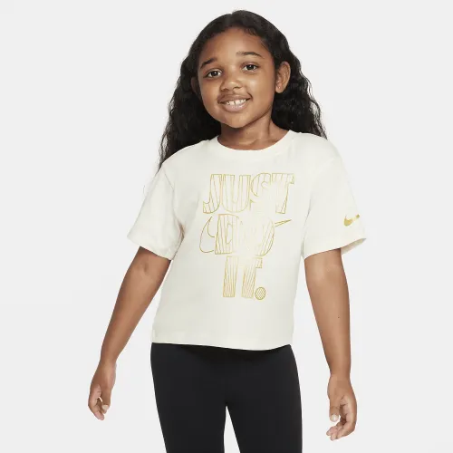 Nike Shine Boxy Tee Little Kids футболка колір білий