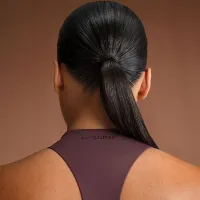 NikeSKIMS Matte жіноча Mock-Neck Racerback Tank Top колір червоний