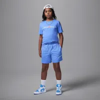 Nike Jordan Dri-FIT Big дитячі Baseline Mesh шорти блакитний