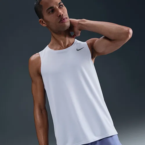 Nike Miler чоловічі Dri-FIT Running Tank колір сірий