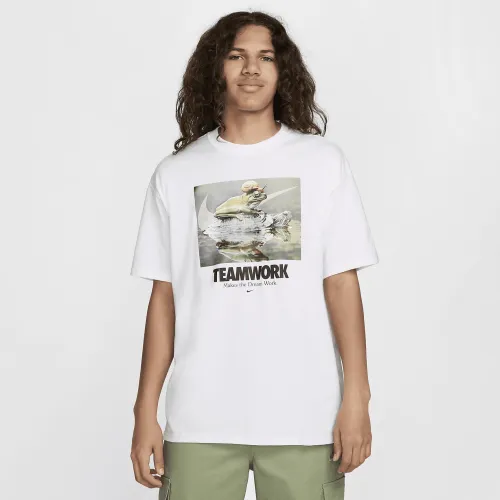 Nike Sportswear мужские Max90 футболка цвет белый