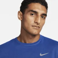 Nike Miler чоловічі Dri-FIT UV Short-Sleeve Running Top блакитний