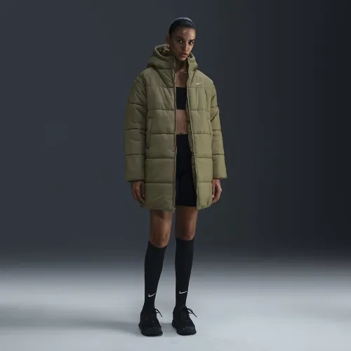 Nike Sportswear Classic Puffer жіноча Therma-FIT Loose Parka колір зелений