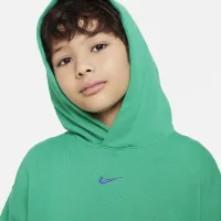 Nike Culture of баскетбольні Big дитячі оверсайз Pullover баскетбольні Толстовка з капюшоном колір зелений