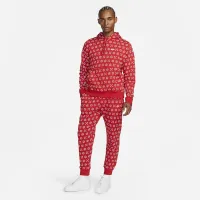 Nike Sportswear Club Fleece мужские Monogram Joggers цвет красный