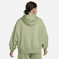 Nike Sportswear Phoenix Fleece женская Over-оверсайз Pullover Толстовка с капюшоном цвет зеленый