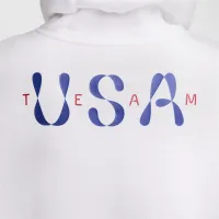 USA Phoenix Fleece женская Nike Pullover Толстовка с капюшоном цвет белый