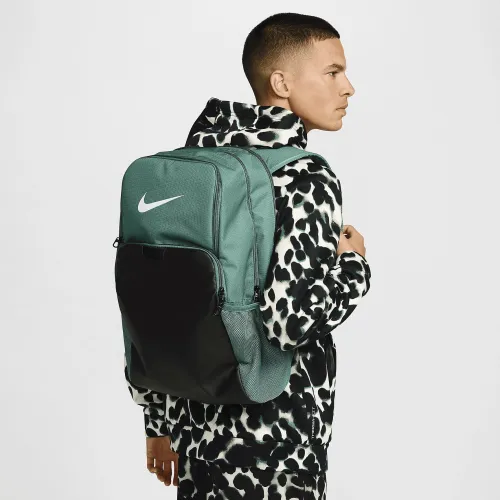 Nike Brasilia 9.5 тренировочные рюкзак (Extra Large, 30L) цвет зеленый