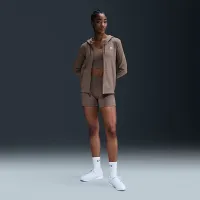 Nike Sportswear Club Fleece жіноча Full-Zip Толстовка з капюшоном колір коричневий