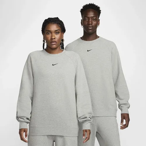 Nike NOCTA чоловічі Fleece CS Crew колір сірий