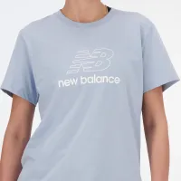 Футболка New Balance WT41816LAY - Голубая