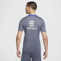 Inter Milan Strike мужские Nike Dri-FIT Soccer Short-Sleeve Top синий